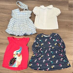 Bundle of Girls 4T Tops by Various Brands